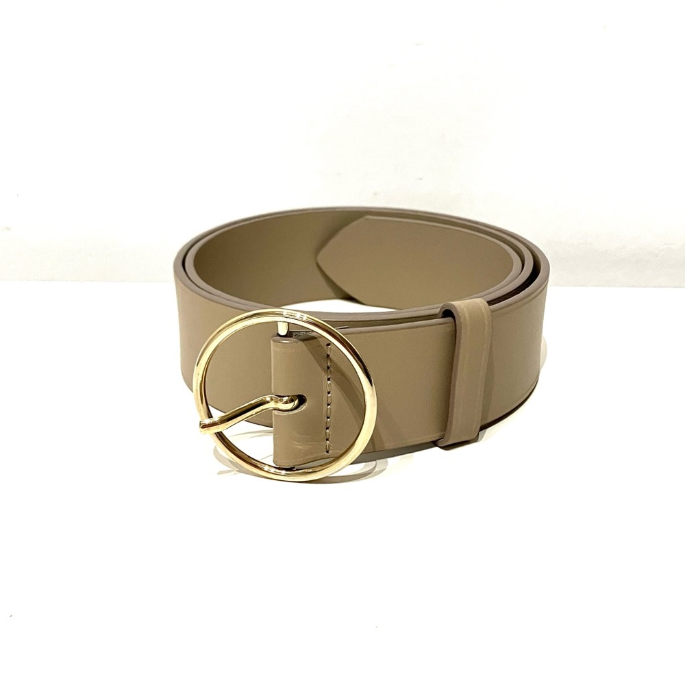 Maison Boinet Wide Belt Round Buckle 70/28